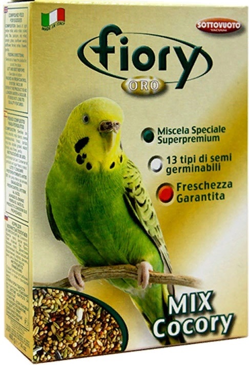 Корм для волнистых попугаев Fiory 400 г oro mix cocory