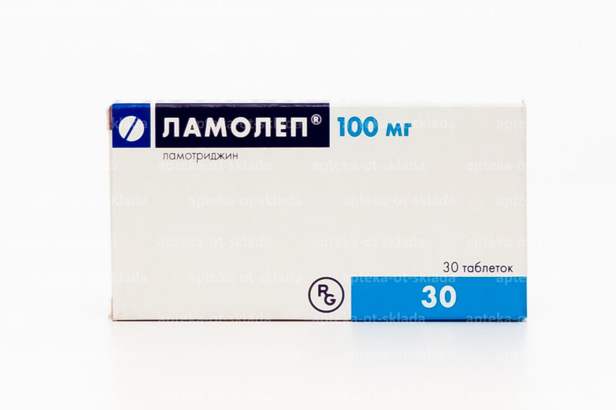 Ламолеп тб 100 мг N 30