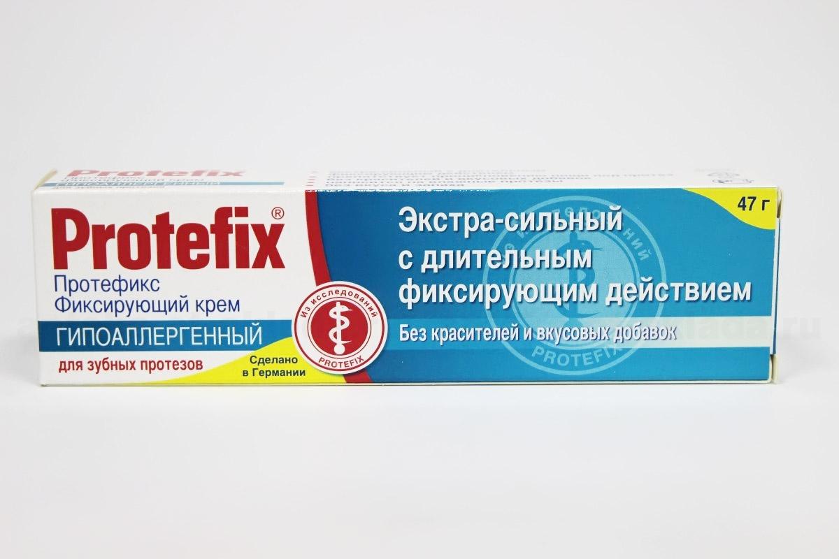 Протефикс крем фиксирующий экстра сильный гипоаллергенный 47 г