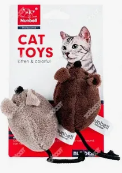 Набор игрушек мышка для кошек Nunbell микс 7.5х5.5см n2 10922-8440