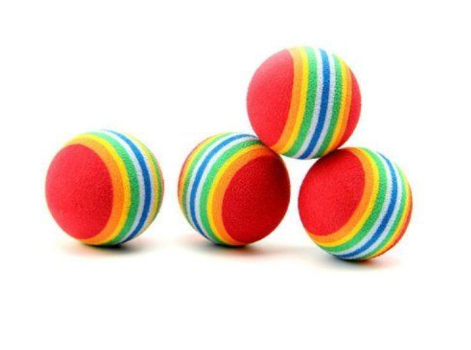Набор игрушек мяч для животных Nunbell 3.5см n4 fema0380