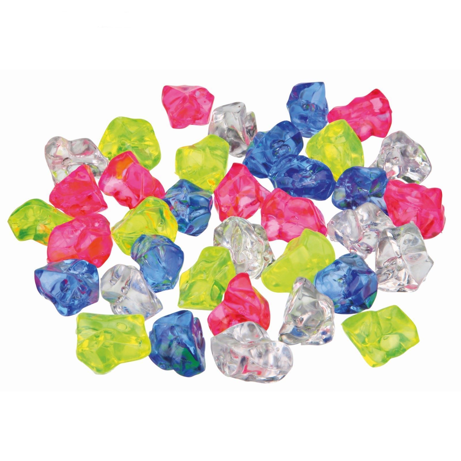 Набор камней разноцветных прозрачных Trixie n36