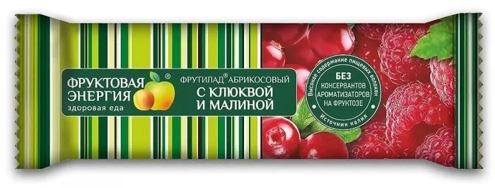 Фрутилад батончик БАД клюква/малина 30г N 1