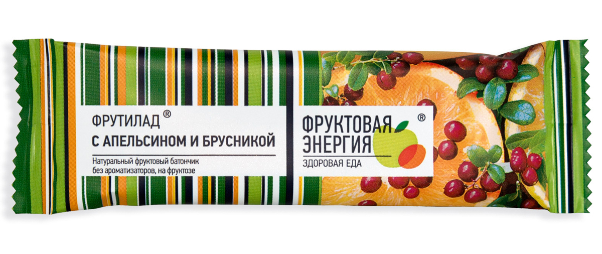 Фрутилад Апельсин-брусника 30г*