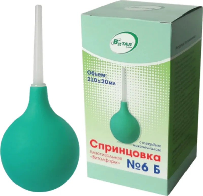 Спринцовка с твердым наконечником Б-6