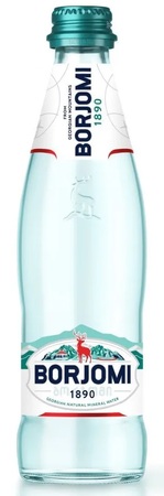 Вода минеральная Боржоми 0.33л стекло