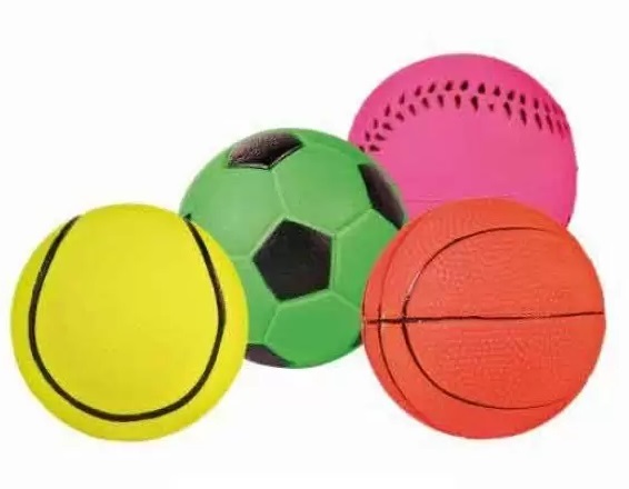 Набор мячей для собак Trixie резина 6см n4