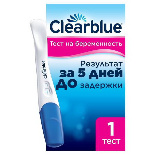 Тест на беременность Clearblue plus