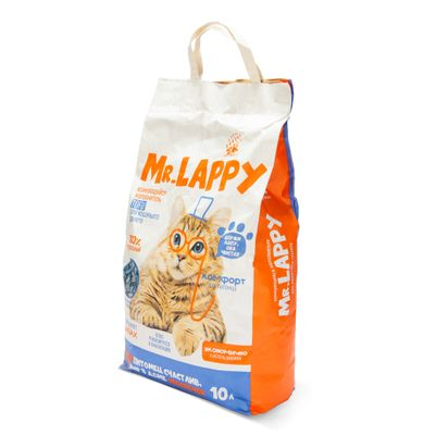 Наполнитель комкующийся для кошачьего туалета Mr.lappy tofu 10 л 5 кг альпийская свежесть