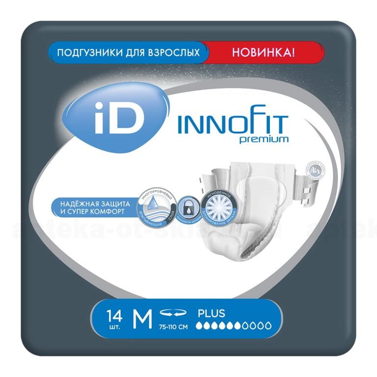 ID innofit premium подгузники для взрослых М (75-110 см) N 14
