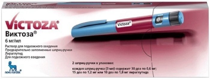 Виктоза р-р для и/п/к 6мг/мл 3мл шприц-ручка N 2