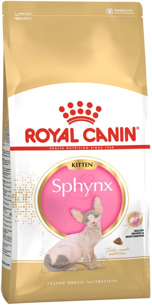 Корм для котят породы сфинкс Royal canin sphynx 2 кг