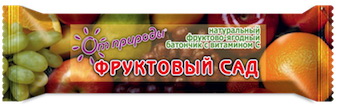 Фруктово-ягодный батончик От Природы Фруктовый сад 30 г