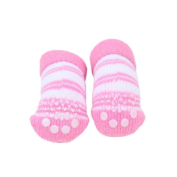 Носки для собак розовые р.l fw14