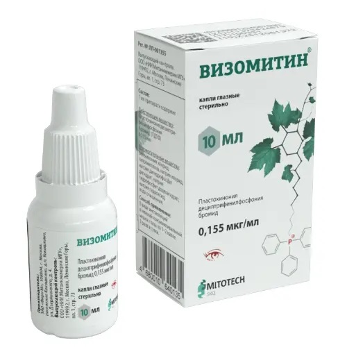 Визомитин кап д/глаз 0,155мкг/мл фл 10мл N 1