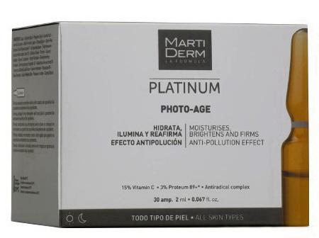 MartiDerm Platinum Photo-Age сыворотка-уход ампульная 2мл коррекция фотостарения N 30