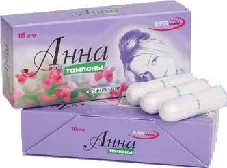 Тампоны АННА люкс супер N 16