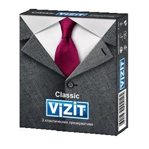 Презервативы Vizit Classic классические N 3
