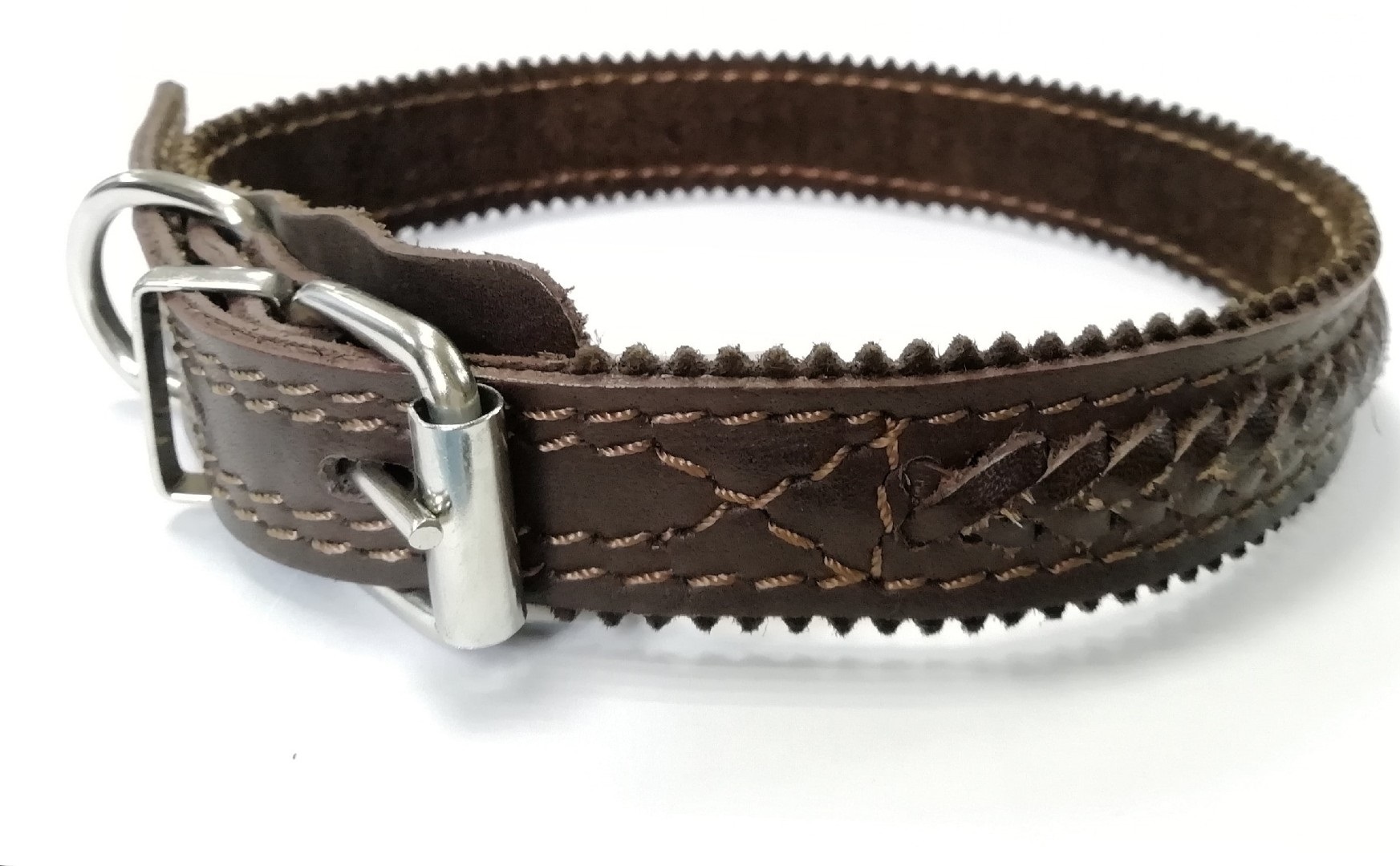 Ошейник Зоомастер с плетением 20мм