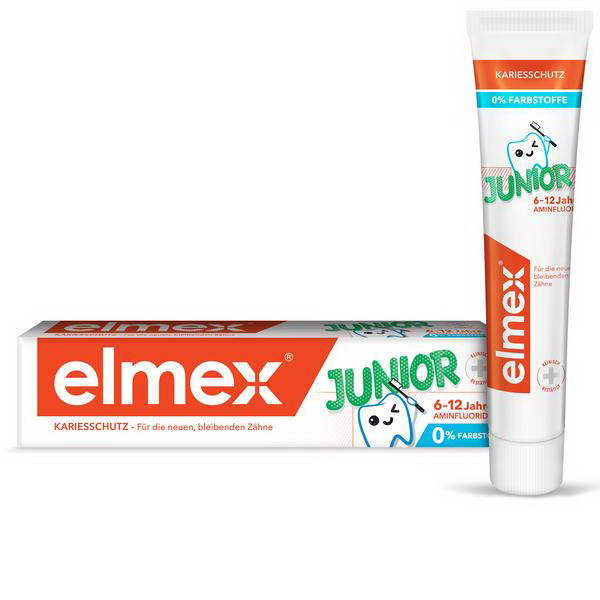 Colgate Elmex зубная паста Юниор 6-12 лет туба 75мл