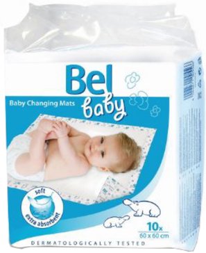 Hartmann bel baby пеленки детские впитывающие 60х60 N 10