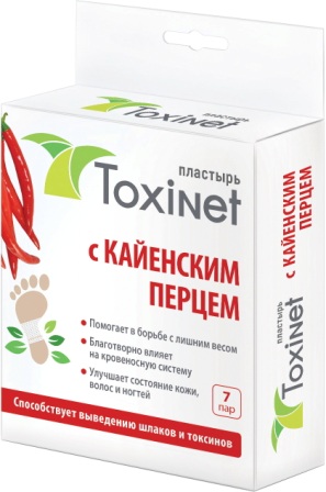 ToxiNet пластырь с кайенским перцем пара N 7
