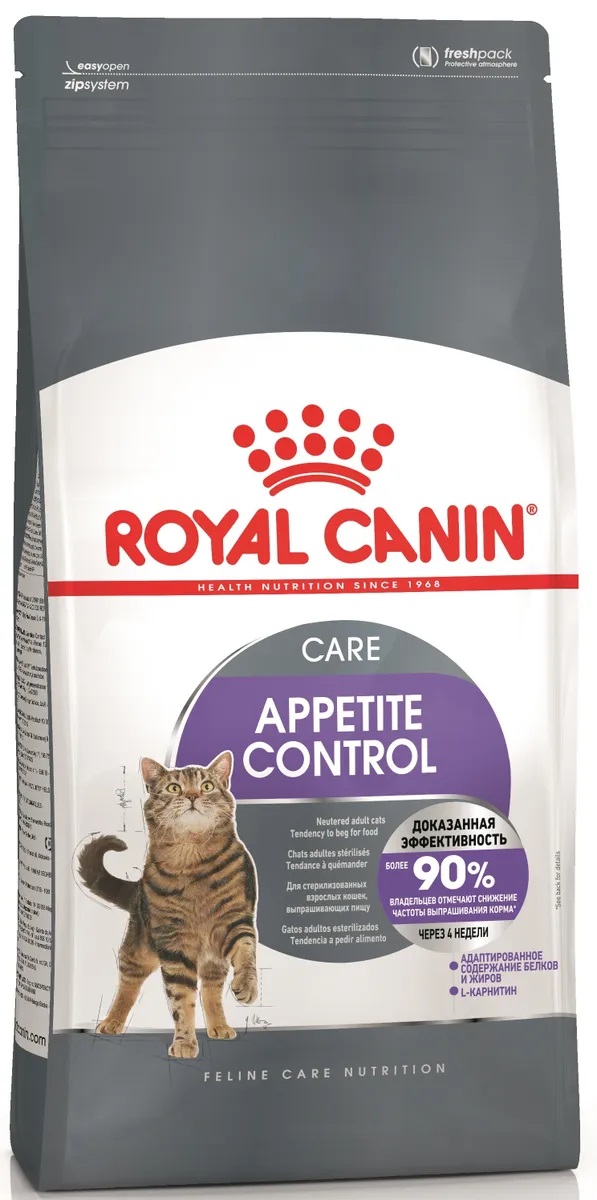 Корм для кошек Royal canin appetite control care контроль выпрашивания корма 2 кг