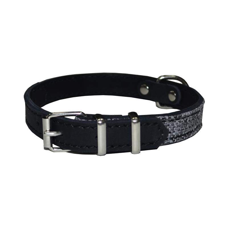 Ошейник черный Аркон ричмонд 35мм
