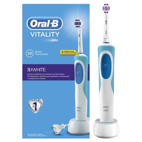 Oral-b Зубная щетка Vitality электрическая d 12.513s Sensitive Clean
