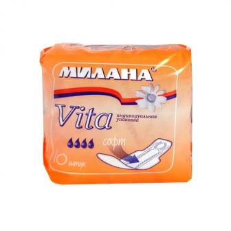 Милана Vita прокладки ультратонкие софт инд уп N 10