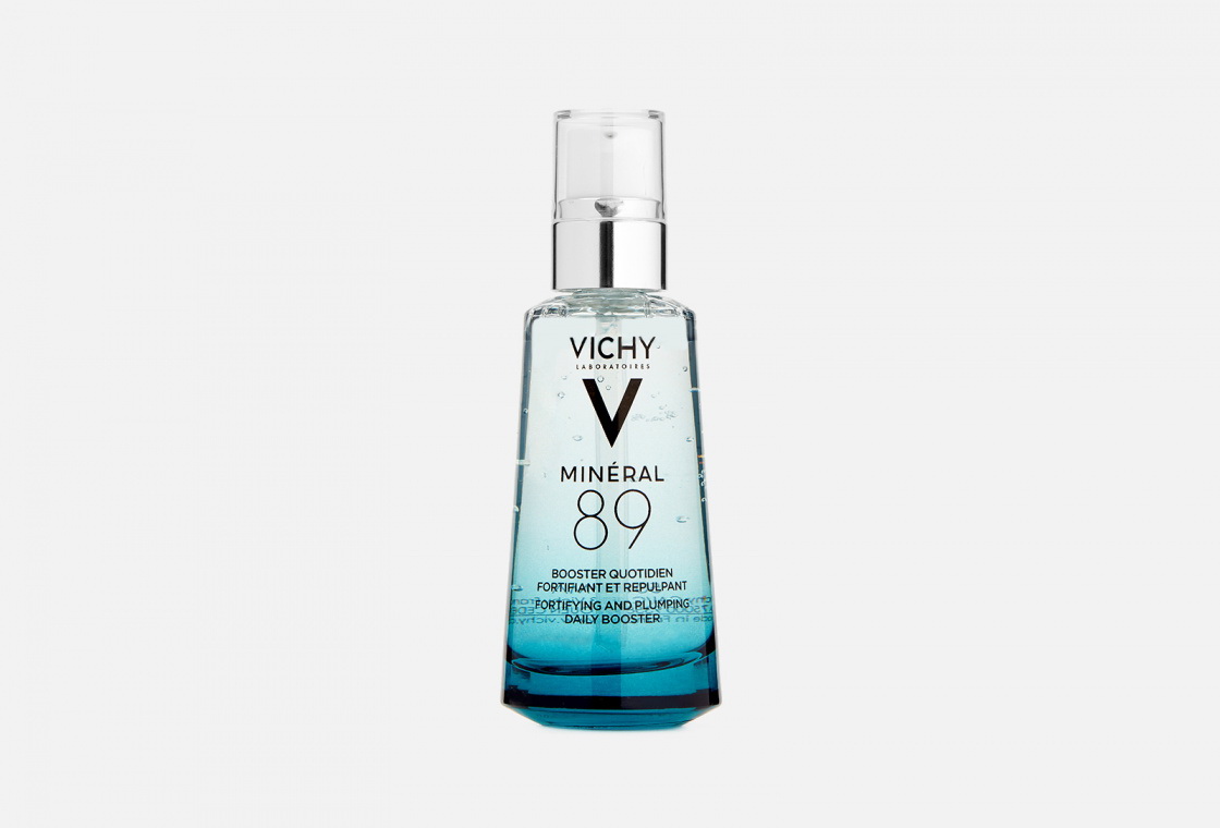 Vichy mineral 89 ежедневная гель-сыворотка для кожи подв агрес внеш воздействию 75 мл