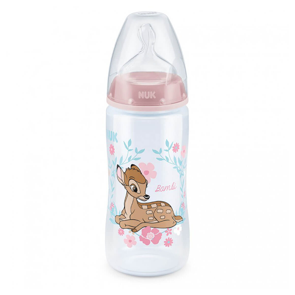 Nuk First Choice+ Disney Бэмби бутылочка с силиконовой соской р М 6-18 мес 300 мл