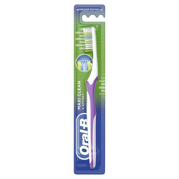 Oral-B Зубная щетка 3Effect 1-2-3 Maxi clean средняя