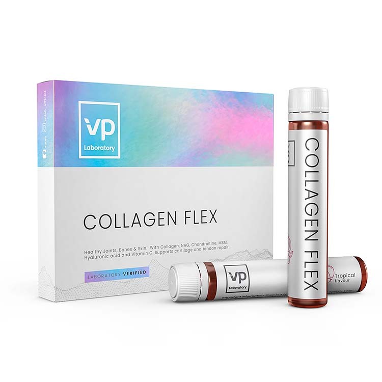 VpLab Коллаген флекс жидкий коллаген с витамином C и гиалуроновой кислотой тропический вкус ампулы 25мл N 7