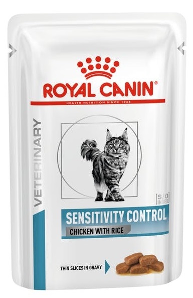 Корм для кошек при аллергии Royal canin sensitivity control 85 г пауч