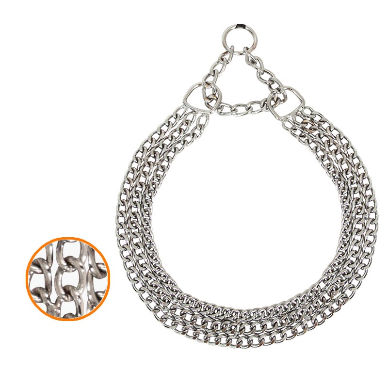 Ошейник-цепь трехрядный Triol 3х700мм shс3070