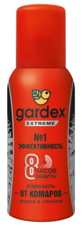 Gardex extreme super аэрозоль от комаров/мошек/слепней 80мл