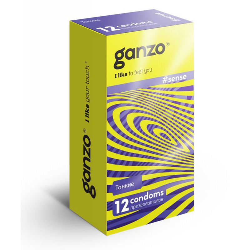 Презервативы Ganzo тонкие N 12