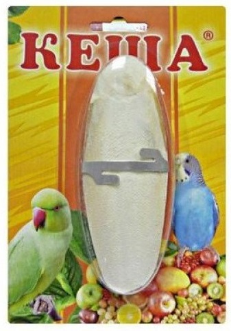 Панцирь каракатицы для декоративных птиц Кеша 10см