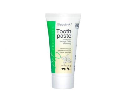 Паста зубная освежающая для собак и кошек Globalvet toothpaste 50 мл