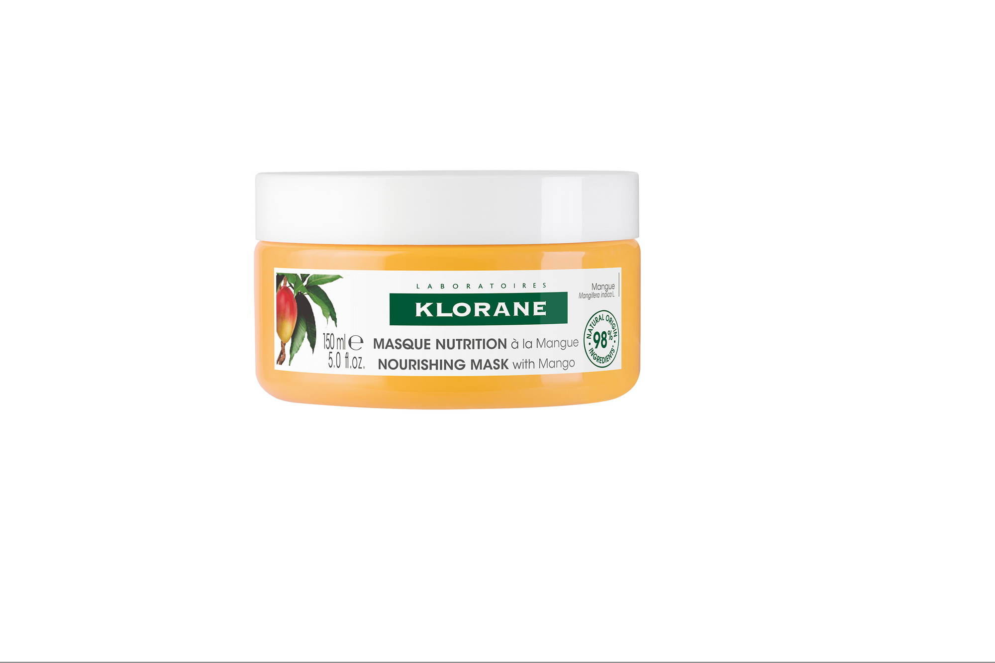 Klorane маска для волос с маслом манго 150мл питательная/восстанавливающая