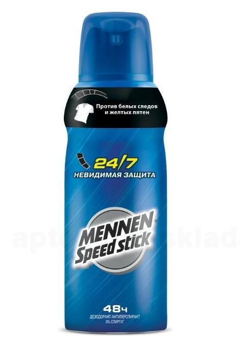 Mennen Speed Stick дезодорант-спрей для мужчин 24/7 невидимая защита 150мл