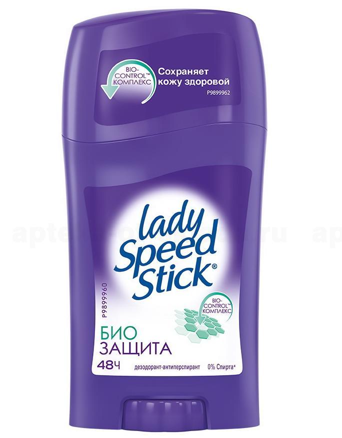 Lady Speed Stick дезодорант в карандаше для женщин био защита 45г