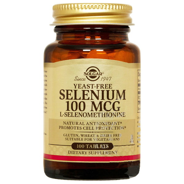 Солгар селен 100мкг тб N 100