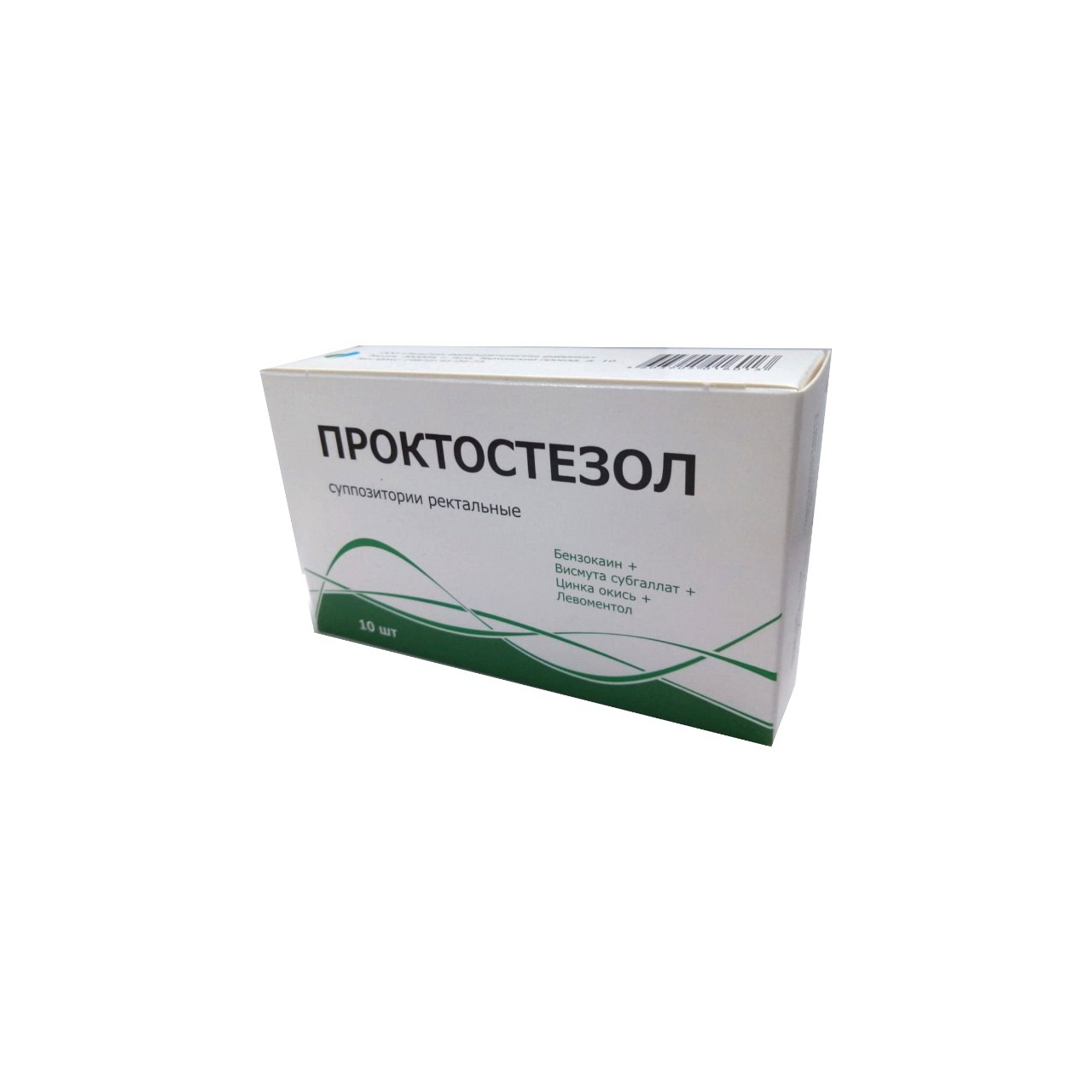 Проктостезол суппозитории ректальные N 10