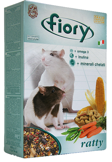 Корм для крыс Fiory 850 г ratty