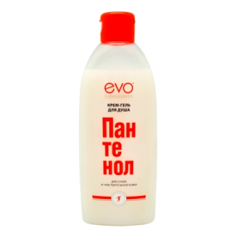 Evo Пантенол крем-гель для душа для сухой и чувствительной кожи 400мл