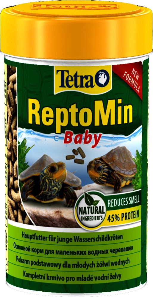 Корм для молодых водных черепах Tetra reptomin 100 мл baby