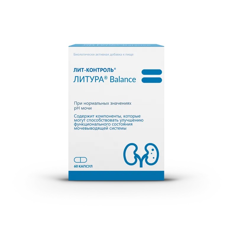 Лит-контроль литура balance капс N 60