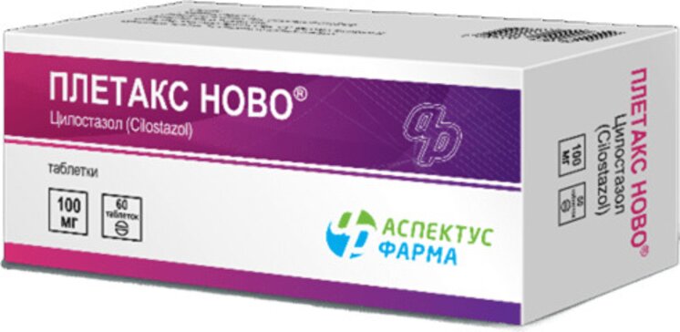 Плетакс Ново тб 100 мг N 60